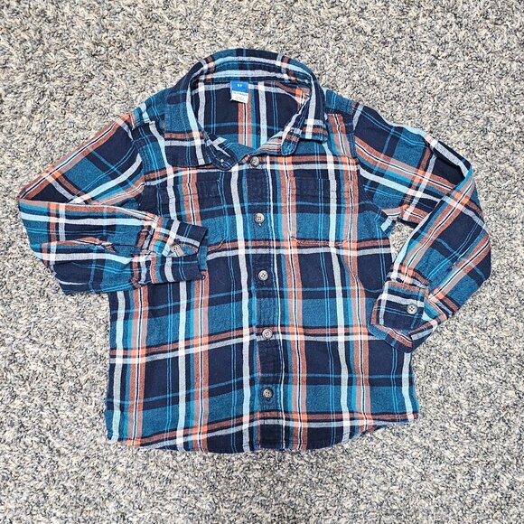 Old Navy Plaid Shirt - Picture 1 of 3